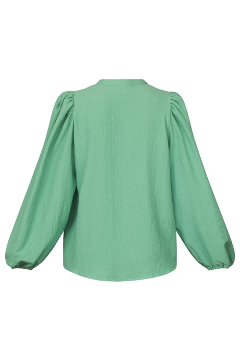 SisterS point groene dames blouse | Achteraanzicht