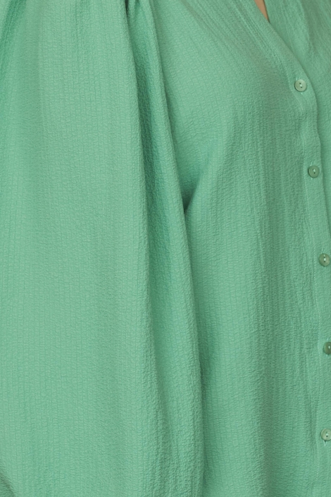 SisterS point groene dames blouse | Close up