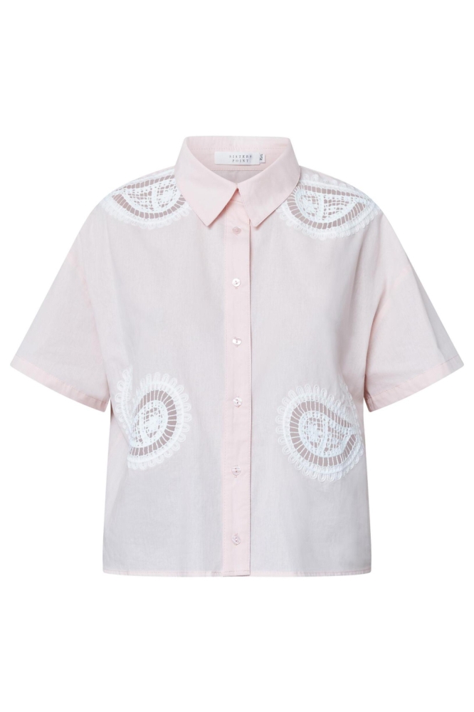 SisterS point roze dames blouse | Vooraanzicht
