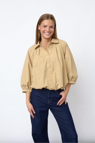 SisterS point Blouse GIFA SH 20127 Hazelnut