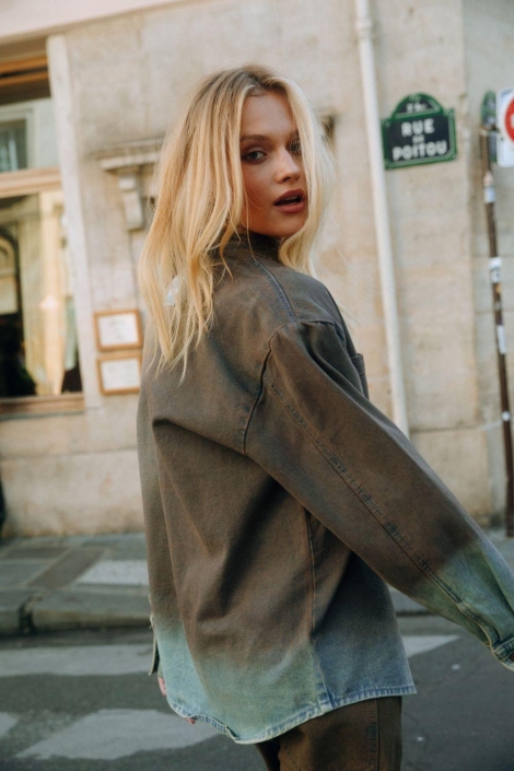 Refined Department bruine dames blouse | Sfeerbeeld, In situatie