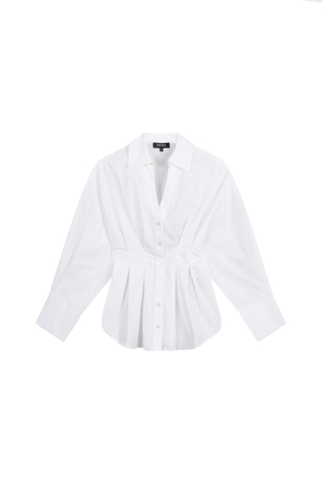Refined Department witte dames blouse | Vooraanzicht