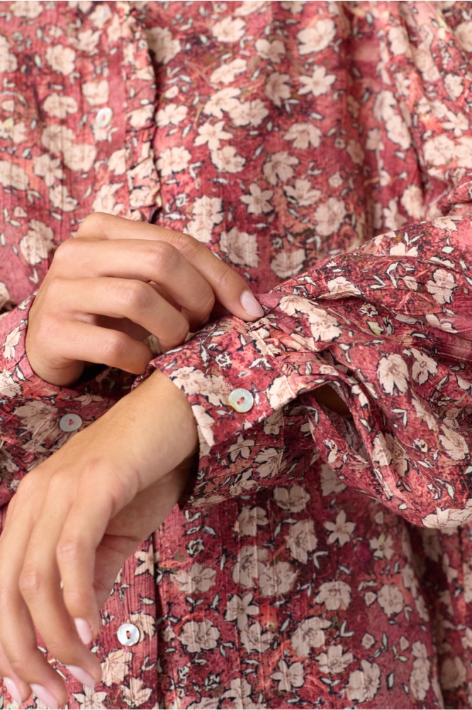 SisterS point roze dames blouse | Close up