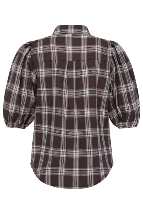 SisterS point bruine dames blouse | Achteraanzicht