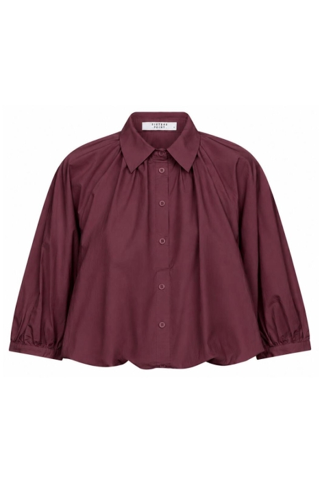 SisterS point bordeaux dames blouse | Vooraanzicht