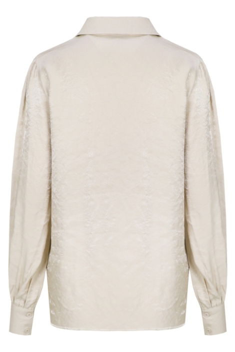 C&S The Label zand dames blouse | Vooraanzicht