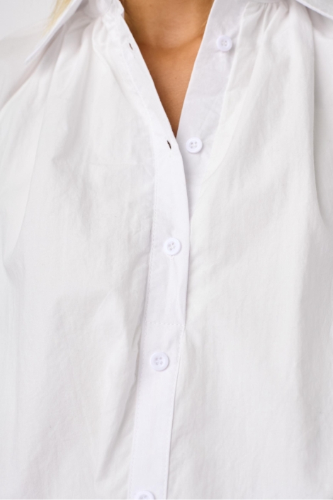 SisterS point witte dames blouse | Close up