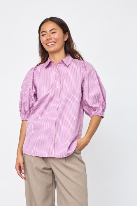 SisterS point roze dames blouse | Model vooraanzicht