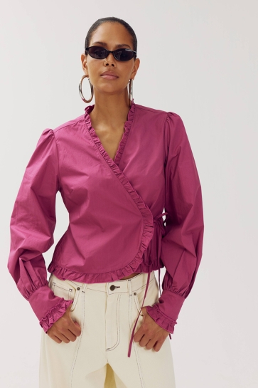 Harper & Yve Blouse COBY LS AW6P603 634 VIOLET QUARTZ