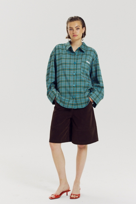 Harper & Yve groene dames blouse | Model