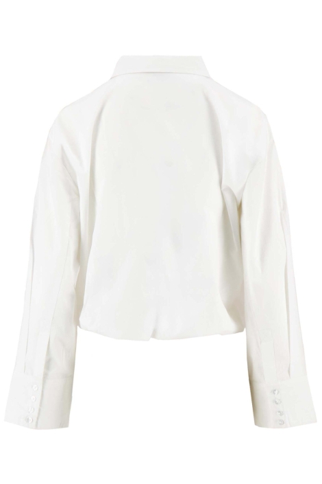 Zusss witte dames blouse | Achteraanzicht