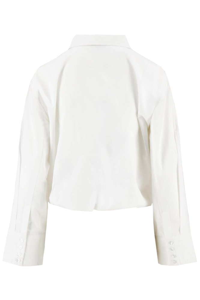 Zusss witte dames blouse | Achteraanzicht