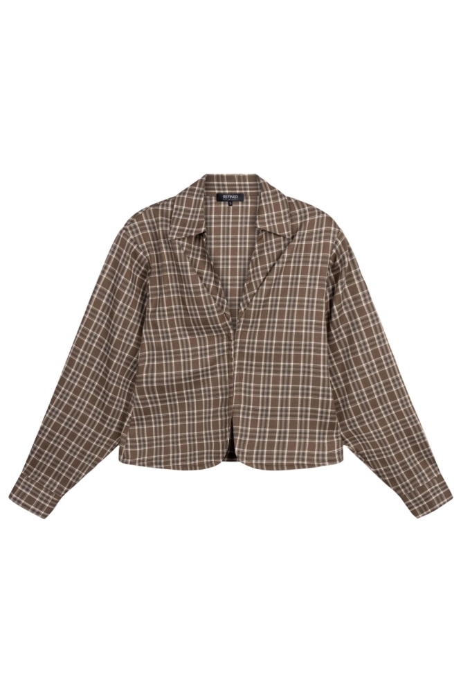Refined Department bruine dames blazer | Vooraanzicht