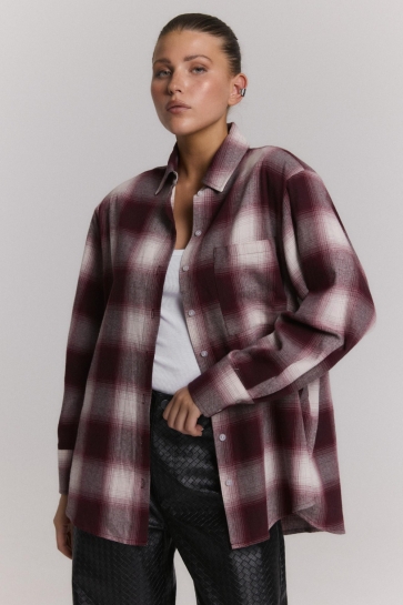 Refined Department Blouse LOLAY WOVEN CHECKED BLOUSE R2609958078 625 CHECK