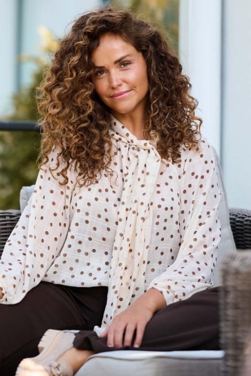 FOS Amsterdam Blouse BODHI NOP 7865 220 BEIGE