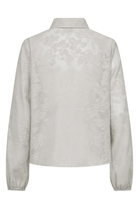 Freequent ecru dames blouse | Achteraanzicht