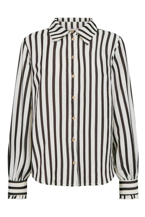 Freequent beige dames blouse | Vooraanzicht