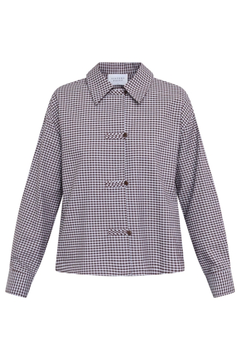 SisterS point bruine dames blouse | Vooraanzicht