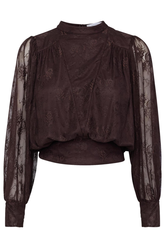 SisterS point bruine dames t-shirt | Vooraanzicht