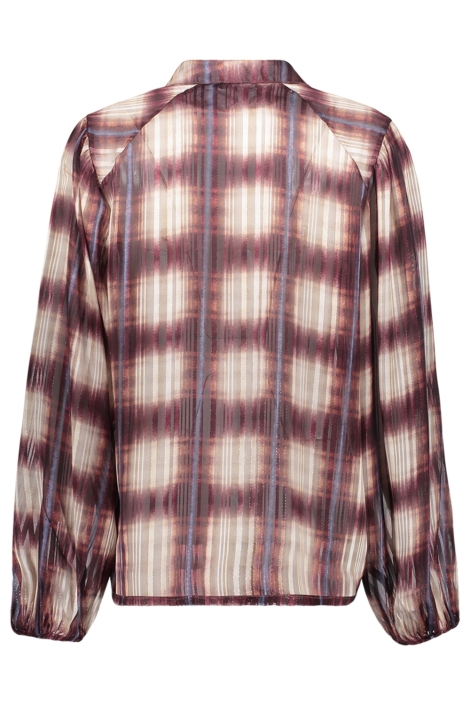 Geisha multi color dames blouse | Achteraanzicht