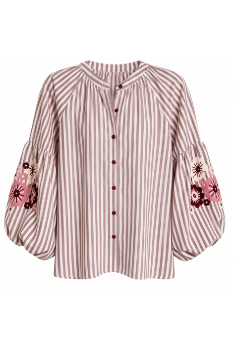 LolaLiza roze dames blouse | Vooraanzicht