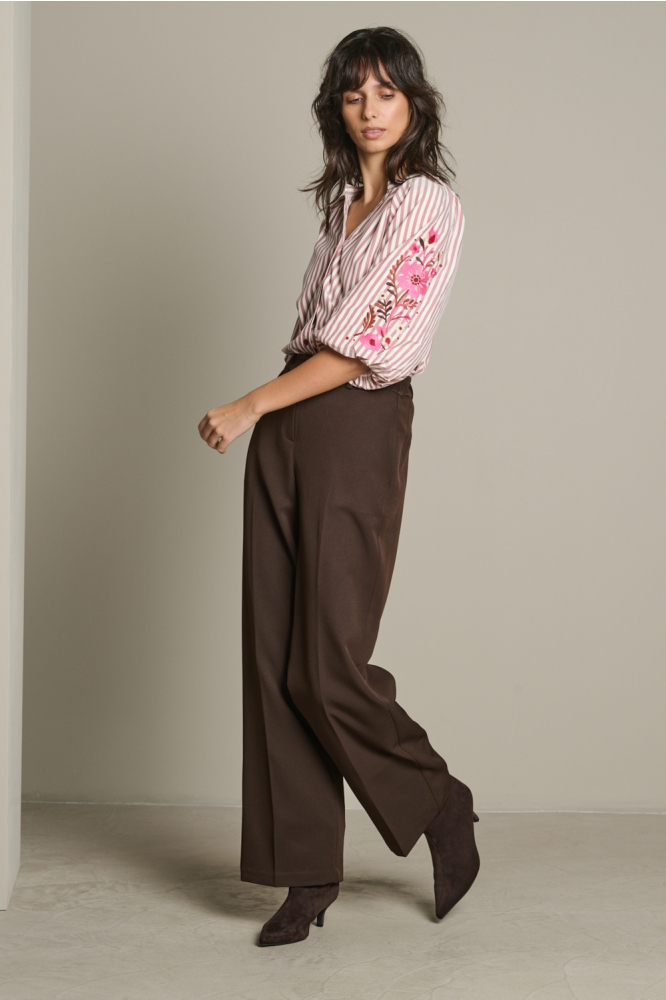 LolaLiza roze dames blouse | Model