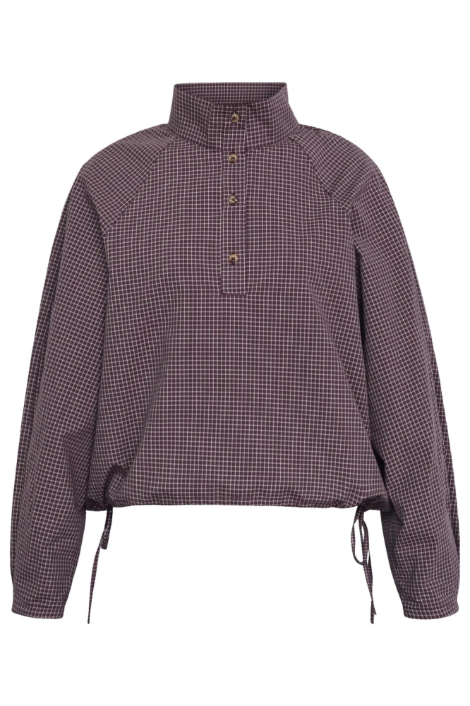 SisterS point bordeaux dames blouse | Vooraanzicht