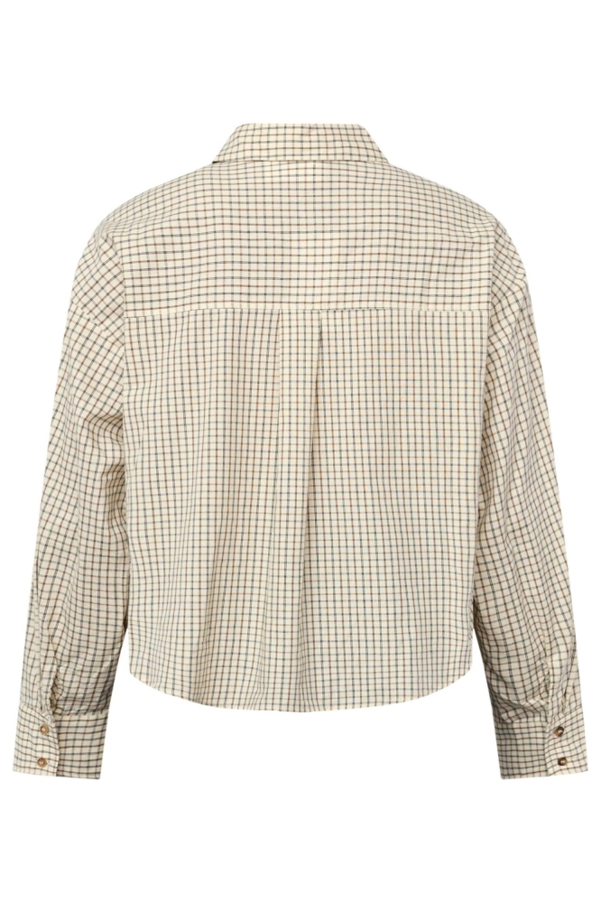 SisterS point ecru dames blouse | Achteraanzicht
