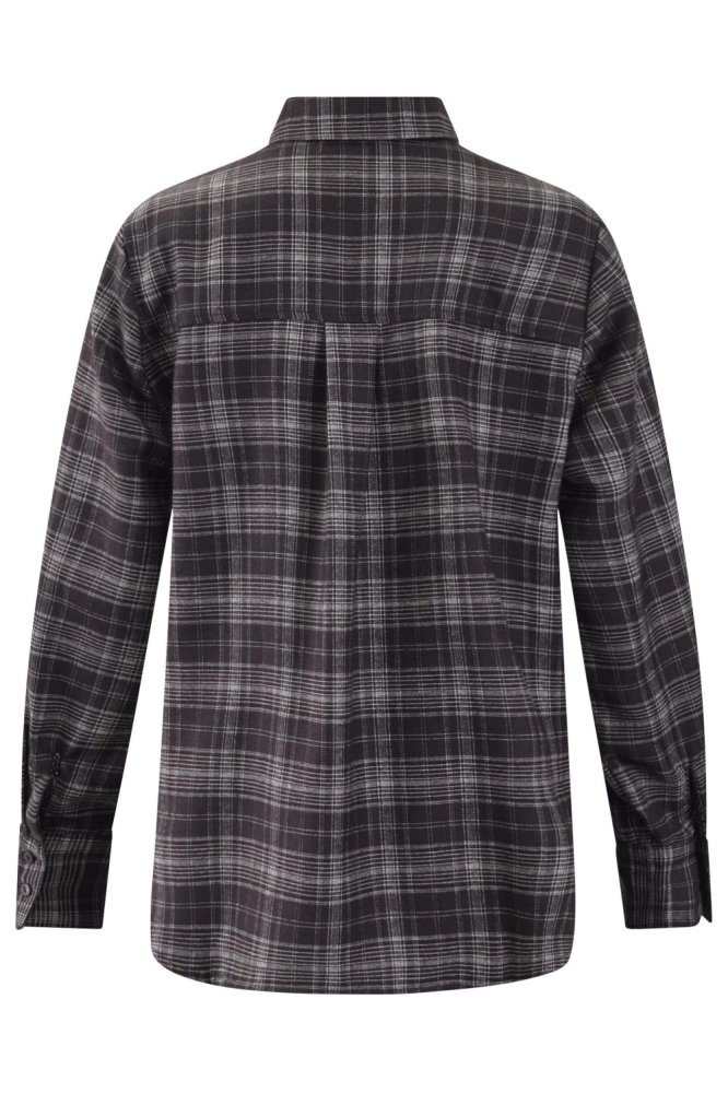 SisterS point bruine dames blouse | Achteraanzicht
