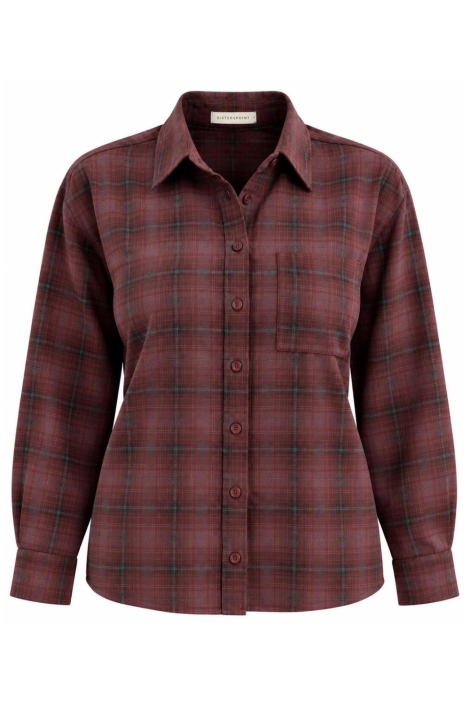 SisterS point bruine dames blouse | Vooraanzicht