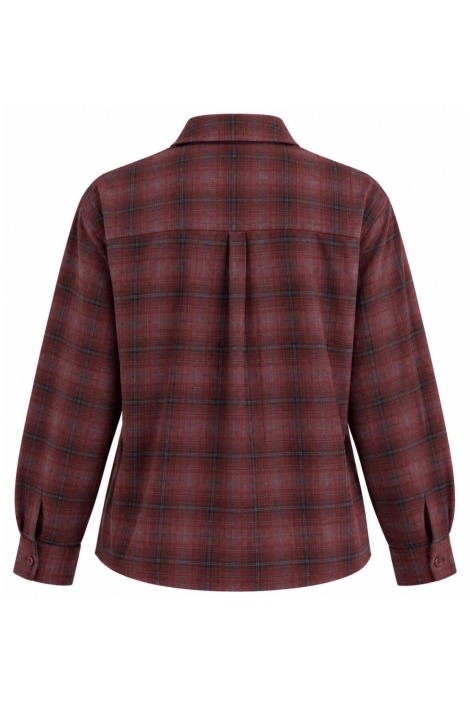 SisterS point bruine dames blouse | Achteraanzicht