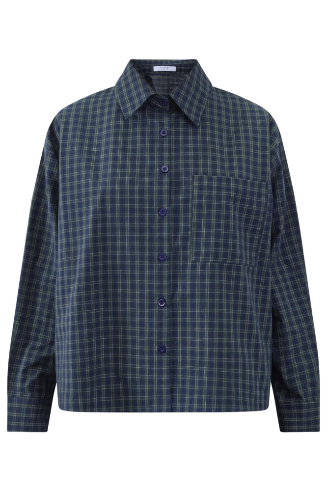 SisterS point groene dames blouse | Vooraanzicht