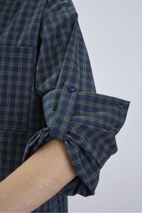 SisterS point groene dames blouse | Close up