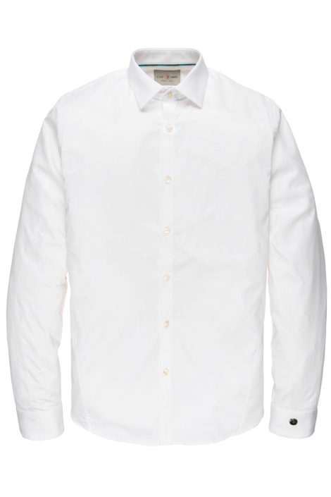 Cast Iron witte heren overhemd | Vooraanzicht