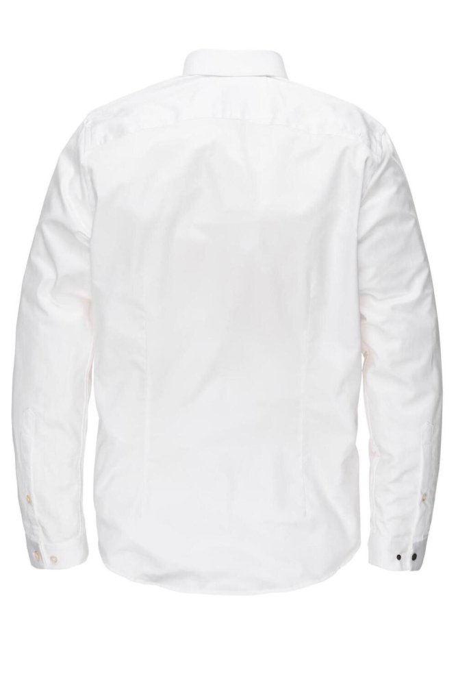 Cast Iron witte heren overhemd | Achteraanzicht