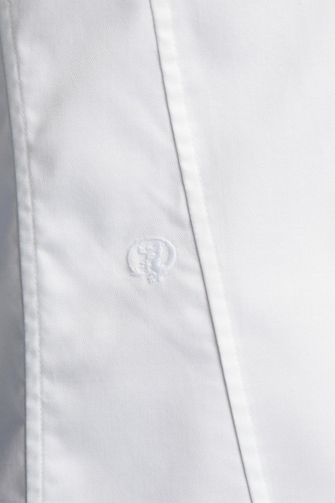 Cast Iron witte heren overhemd | Close up