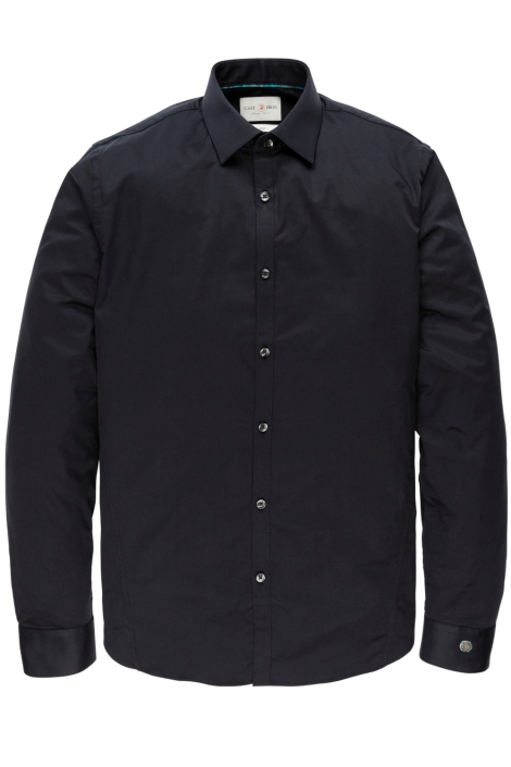 Cast Iron zwarte heren overhemd | Vooraanzicht