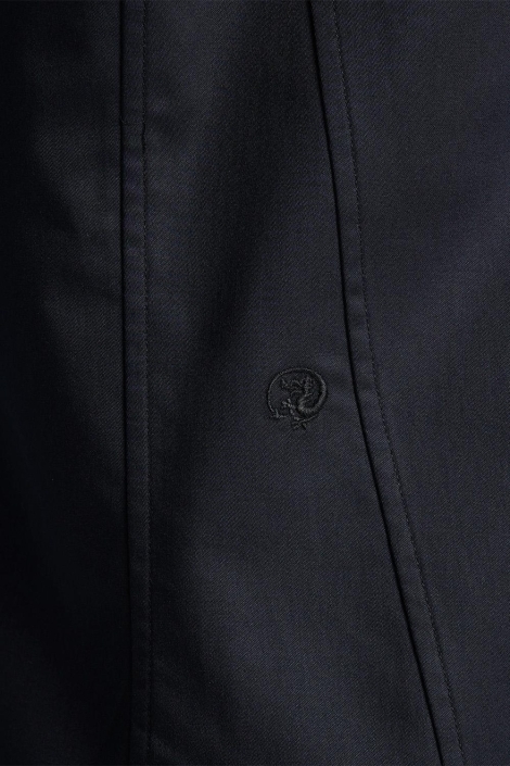 Cast Iron zwarte heren overhemd | Close up