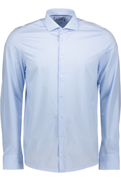 Pure H. Tico blauwe heren overhemd | 
