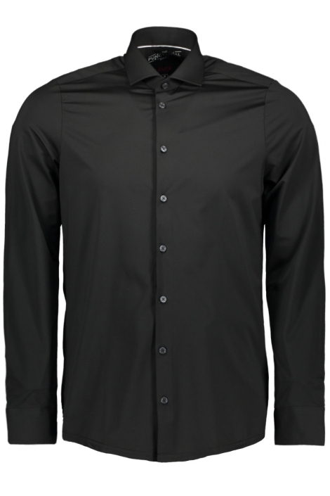 Pure H. Tico zwarte heren overhemd | 
