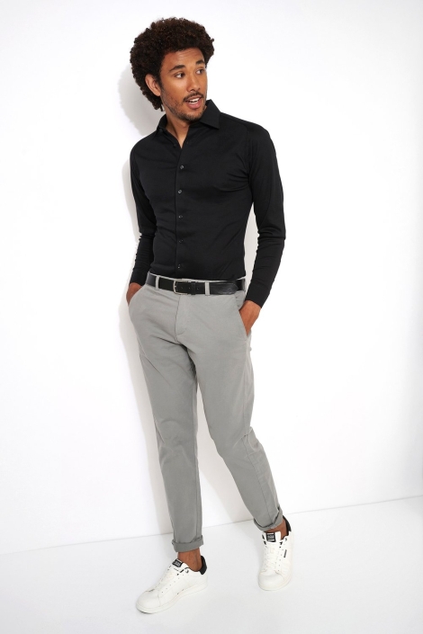 Desoto zwarte heren overhemd | Model