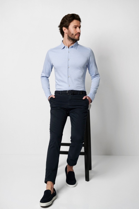 Desoto blauwe heren overhemd | Model