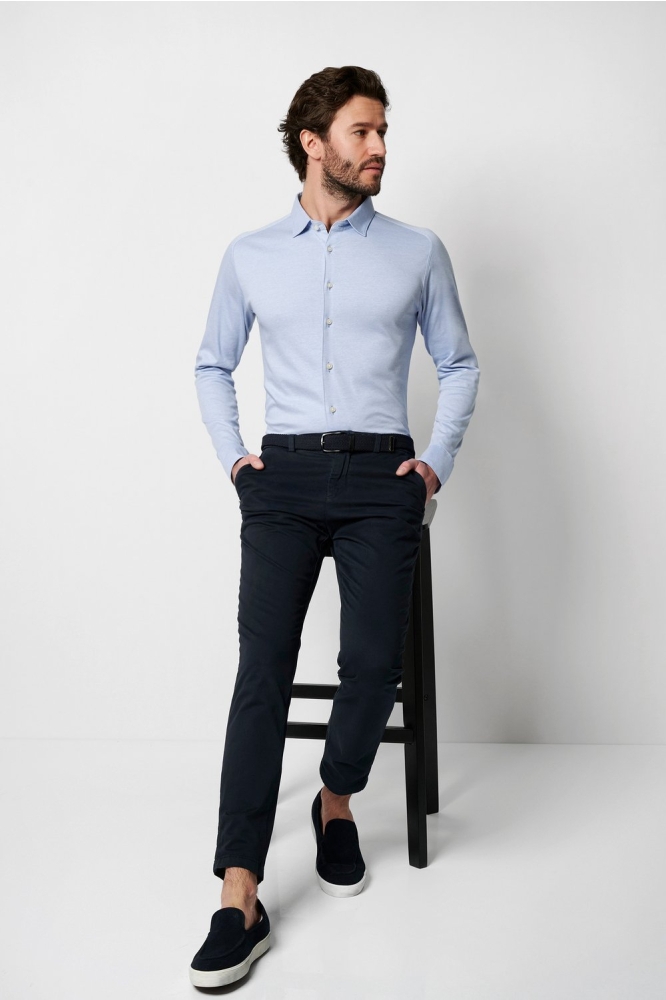 Desoto blauwe heren overhemd | Model
