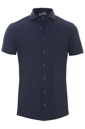 Pure H. Tico Overhemd FUNCTIONAL SHIRT 3386 22150 139 PLAIN NAVY