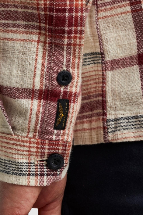 PME legend roze heren overhemd | Close up