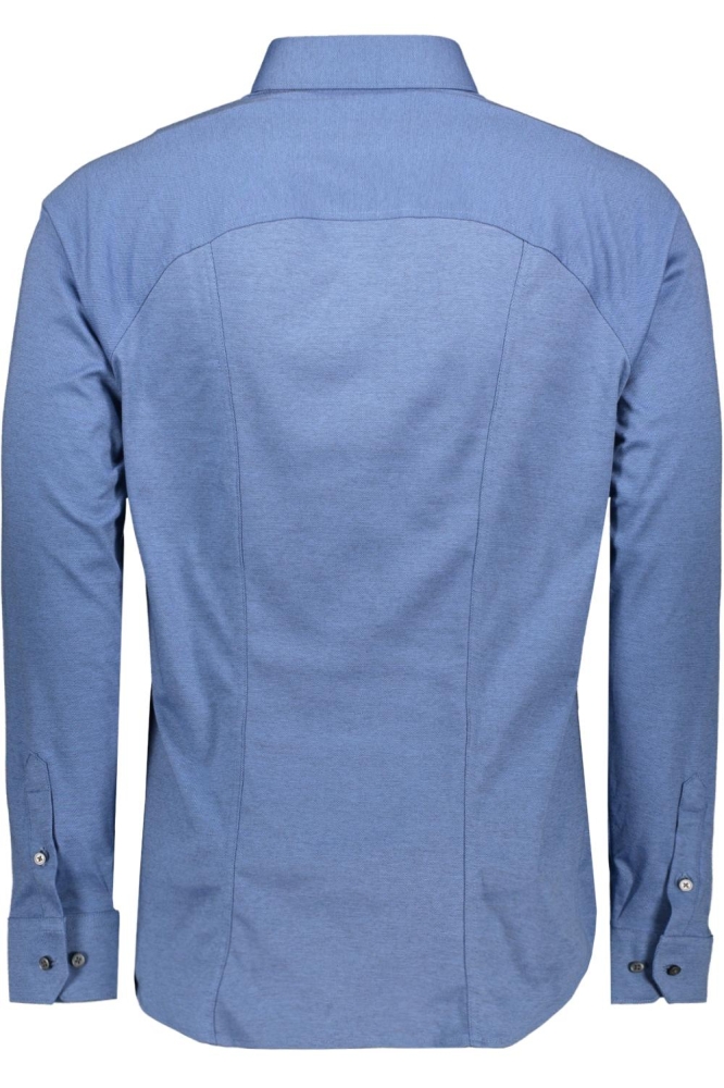 Desoto blauwe heren overhemd | Achteraanzicht