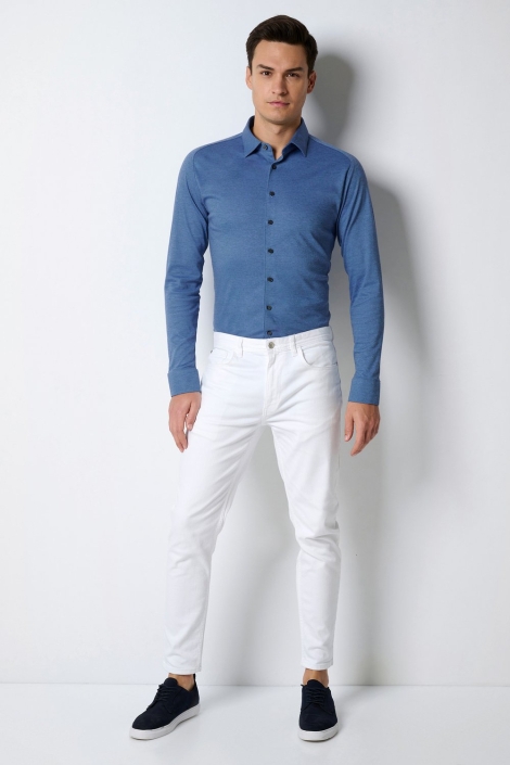 Desoto blauwe heren overhemd | Model