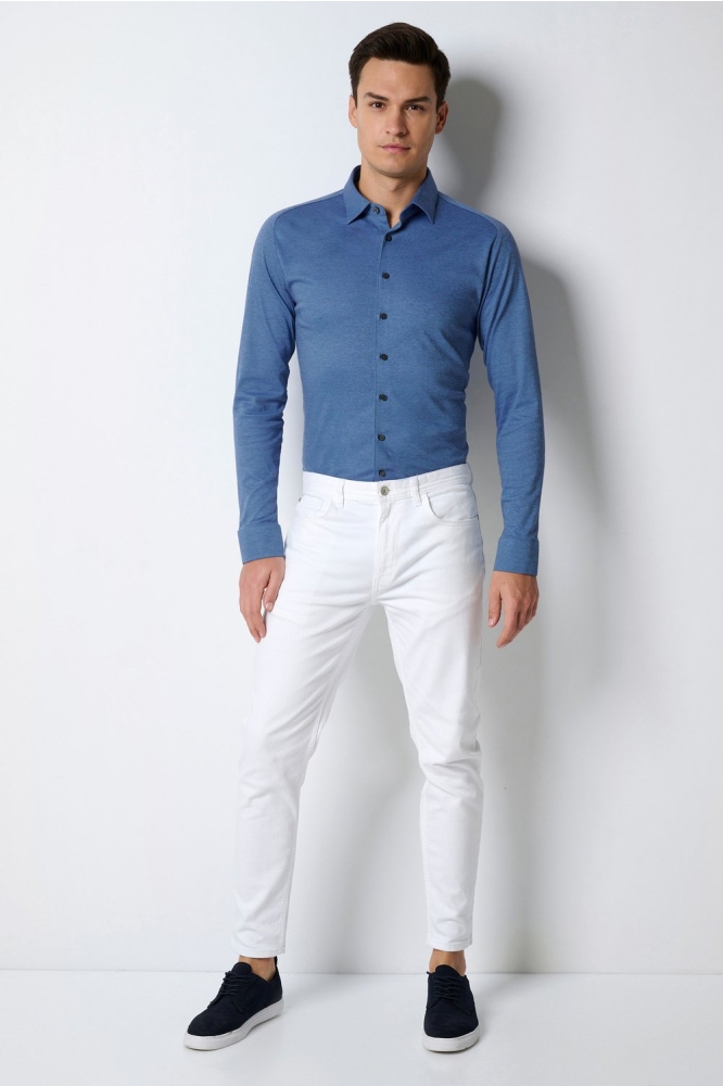 Desoto blauwe heren overhemd | Model