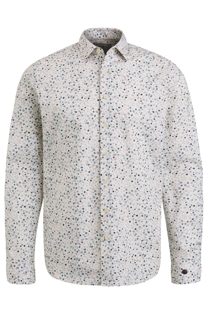 Cast Iron witte heren overhemd | Vooraanzicht