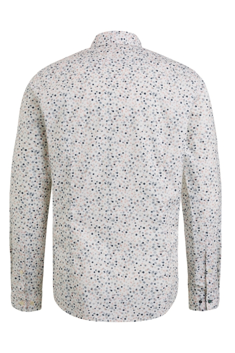 Cast Iron witte heren overhemd | Achteraanzicht